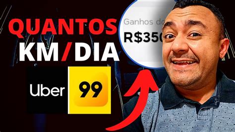 Quantos KM Roda Um Motorista Uber 99Pop Por Dia Alugado YouTube