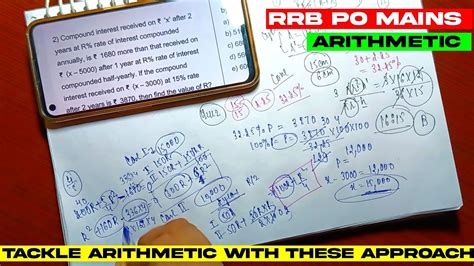 Mains Level Arithmetic Approach Rrb Po Mains Sbi Clerk Mains