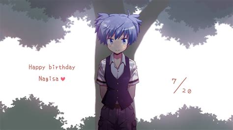 Nagisa Shiota In Tree Background Hd Assassination Classroom Wallpapers Hd Wallpapers Id 56614