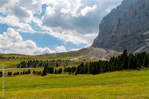 Panorami Delle Dolomiti Della Val Gardena In Trentino Alto Adige Ai