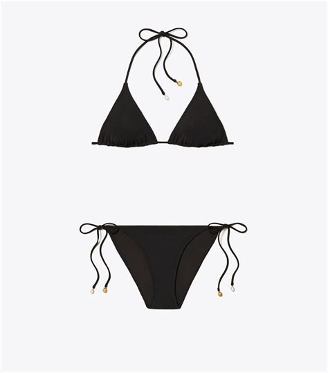 Black String Bikini Set Atelier Yuwa Ciao Jp