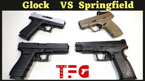 Glock Vs Springfield Armory Handgun Showdown Thefirearmguy Youtube