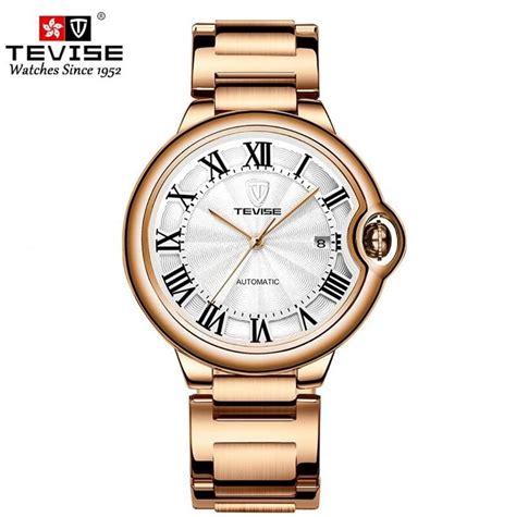 Tevise T C Bronze Montre De Luxe Pour Hommes M Canique Automatique