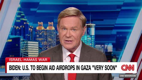 Biden Announces U S Airdrops Of Humanitarian Aid Into Gaza Cnn