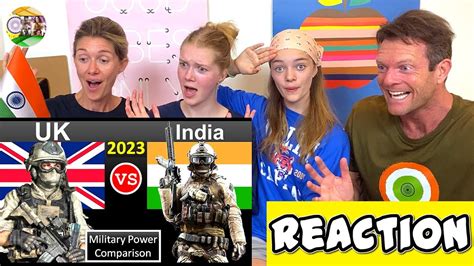 India Vs Uk Military Power Comparison Reaction Bigareact Youtube