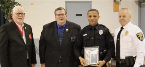 Winslow Township Patrolman J Ferren Honored Cnbnews