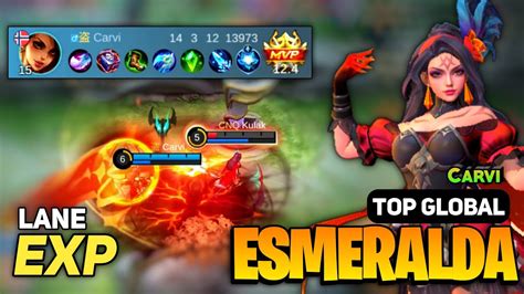 Esmeralda Best Build 2023 Esmeralda Top Global Gameplay By Carvi