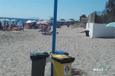 Marsala Spiagge Libere Mini Isole Ecologiche Per Tenerle Pi Pulite