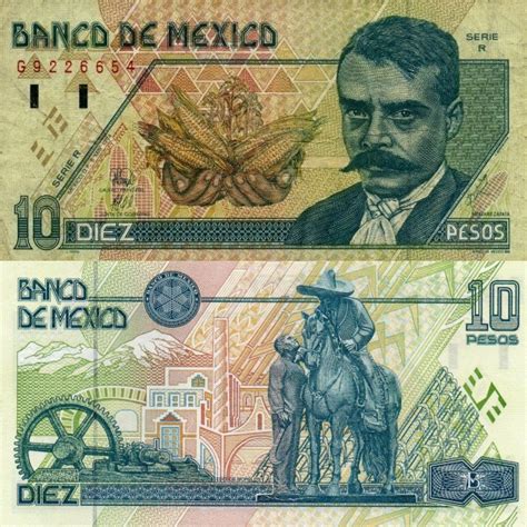 Banknote World Educational Banco De Mexico P P New Mexico