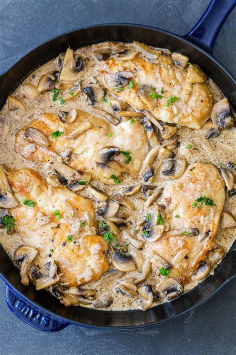 Chicken Mushroom Marsala One Pan Momsdish