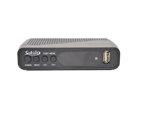 ᐉ Тюнер T2 DVB-T2/C Satcom T507 Т2 HEVC H.265 с поддержкой кабельного ТВ