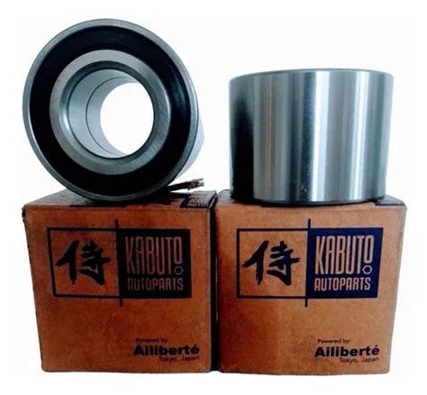 2 Baleros Doble Trasero Platina 2002 2003 2004 2005 Kabuto Envío gratis