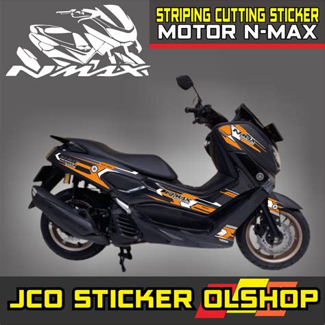 Jual STRIPING CUTTING NMAX OLD CUSTOM CUTING NMAX OLD STICKER CUTTING