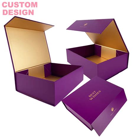 Custom Logo Print Rigid Cardboard Clothing Mailing Box Luxury Magnetic Shipping Box For Clothes