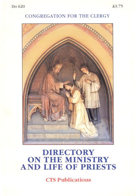 Directory On The Ministry And Life Of Priests The Abbey Shop