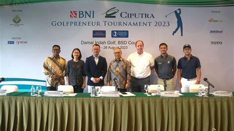 Ciputra Golfpreneur Tournament Held At Damai Indah Bsd With Bigger