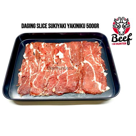 Jual DAGING SAPI SLICE SUKIYAKI YAKINIKU TERIYAKI BEEF SLICED BBQ