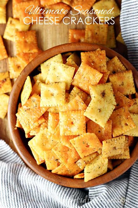 Ultimate Seasoned Cheese Crackers Lets Dish Recipes