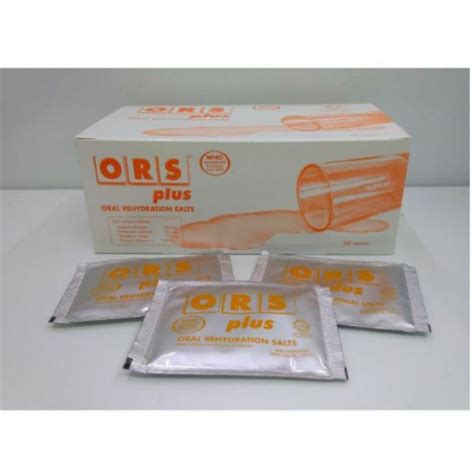 Ors Air Garam Oral Rehydration Salt Sachet Orange Pkt Shopee Malaysia