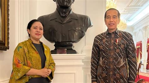 Puan Bertemu Jokowi Di Istana Bahas Politik Hingga Acara Puncak Bulan