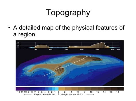 Seafloor features