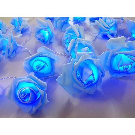 Led Lichterkette Rosen Led Lichter Warmwei Mit Timer