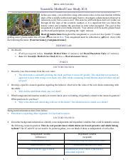 Willridge Scientific Method Case Study Pdf BIOL 1208 Fall 2021