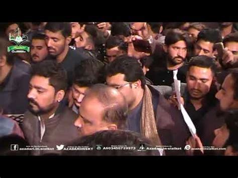 Shabbar De Janaze Tay Safar Asghar Khan Party Sialkot Youtube