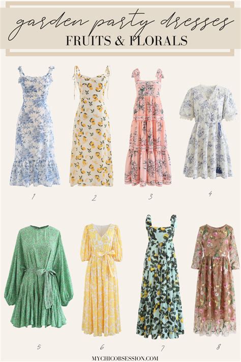 24 Delightfully Sweet Dresses For A Tea Party Or Garden Party My Chic Obsession