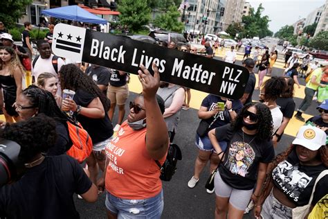 A Year After George Floyds Death Who Is Supporting Black Lives Matter