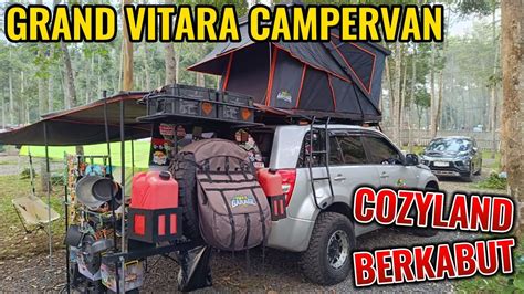 Grand Vitara Campervan Cozyland Lembang Berkabut Youtube