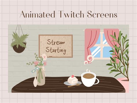 Animated Twitch Overlay, Animated Twitch Overlay, Twitch Screen, Twitch ...