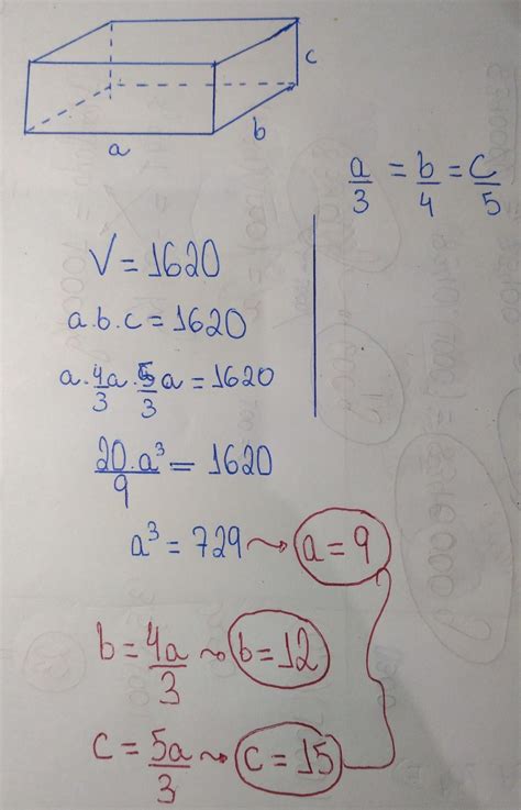 O Volume De Um Paralelep Pedo Ret Ngulo M Calcular As Arestas