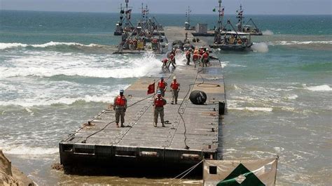 El Muelle Construido Por Estados Unidos En Gaza Permit El Ingreso De