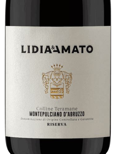 Lidia E Amato Colline Teramane Montepulciano D Abruzzo Riserva Vivino