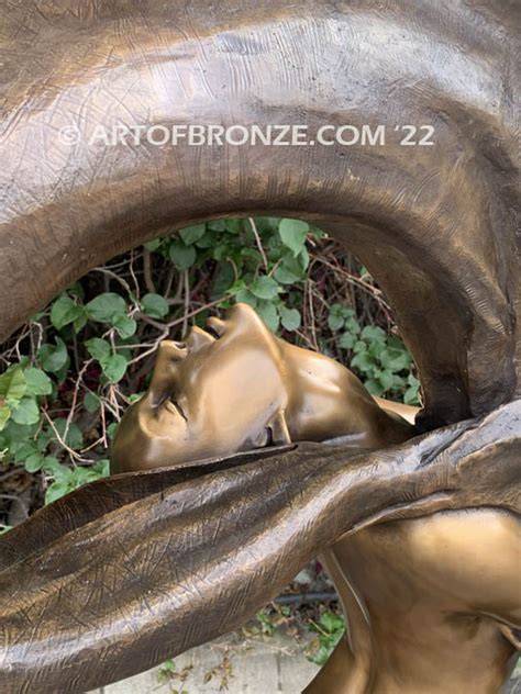 Rapture Nude Woman Dancing Bronze Statue Art Of Bronze