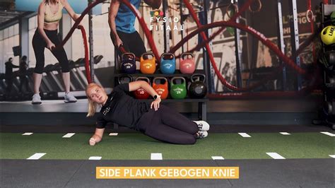 Side Plank Gebogen Knie Fysio Fitaal Fysiotherapie Uit Tilburg