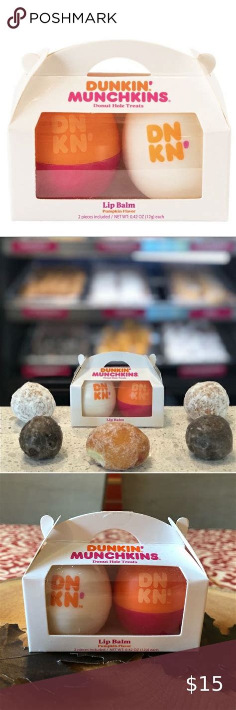 💥last One 💥dunkin Donuts Ltd Edition Pumpkin Lip Balm 🎃 Pumpkin Scent Pumpkin Lip Balm Dunkin