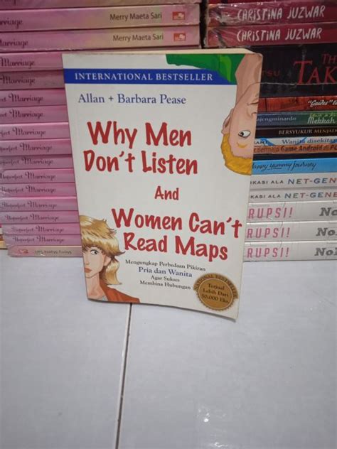 Novel Why Men Dont Listen And Women Cant Read Maps Lazada Indonesia