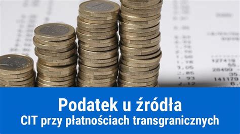 Co to jest podatek u źródła WHT