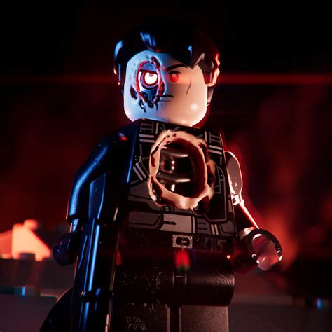 Artstation Custom Lego Terminator Model Made By Jekester