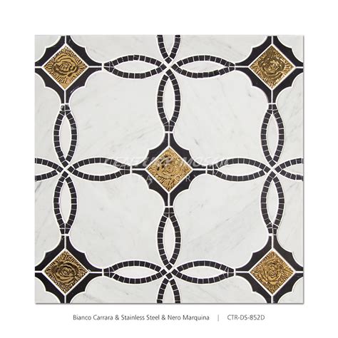 The Butchart Gardens Waterjet Marble Mosaic Tile Wholesale