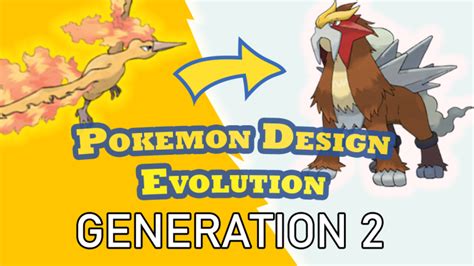 Evolution of Pokemon Designs – Gen 2