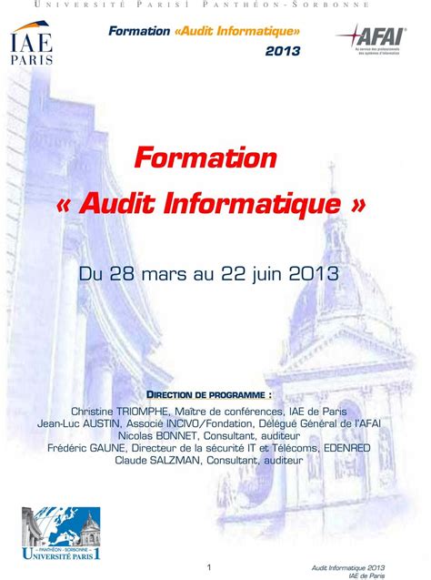 Audit Interne Mallette