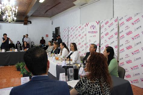 IEEM On Twitter RT Karina Vaquera En Conferencia De Prensa Para