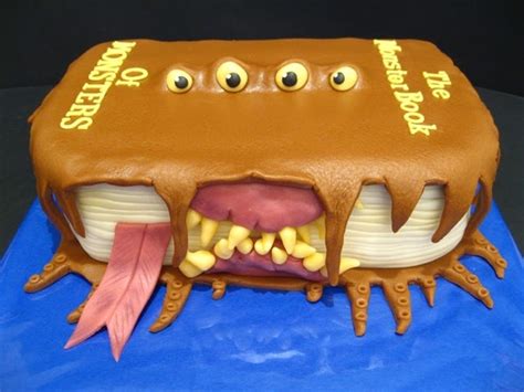 Harry Potter Monster Book Cake Hagrid S Monster Book Of Monsters Cake