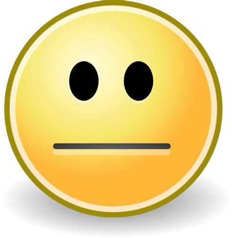 Serious.smiley Face - ClipArt Best