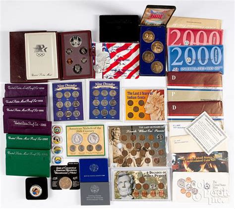 US mint sets, commemoratives, etc. sold at auction on 12th April | Pook ...