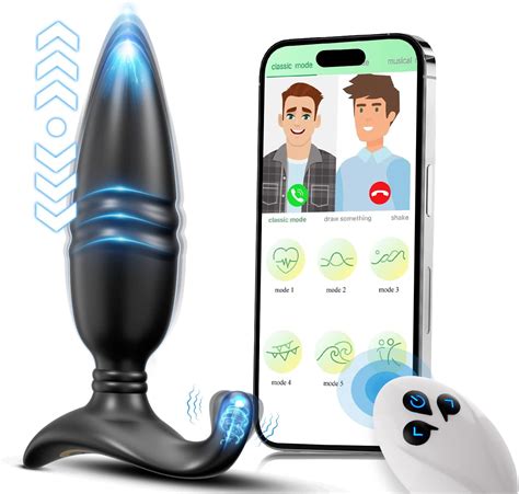 Amazon Thrusting Anal Vibrator Prostate Massager Long Distance