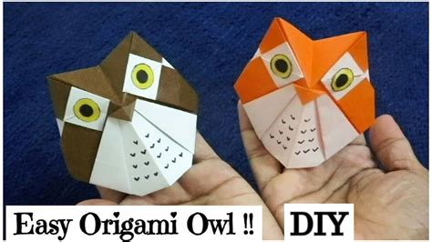 Origami Owl Tutorial How To Fold An Origami Owl Diy Step By Step